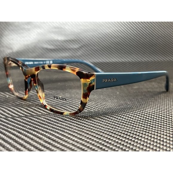 Prada Spotted Blue Women's Eyeglasses - Picture 1 of 4